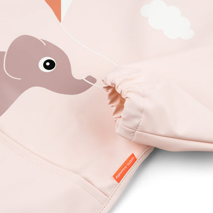 Done by Deer Slabbetje Playgrond Powder met Mouwen koop je bij Babywinkel