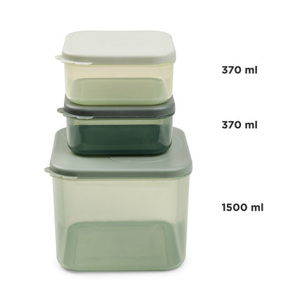 Done by Deer Snackbakje Set L Elphee Green 3st koop je bij Babywinkel
