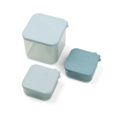 Done by Deer Snackbakje Set M Elphee Blue 3st koop je bij Babywinkel