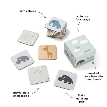 Done by Deer Spelletje Memory Game Deer Friends koop je bij Babywinkel