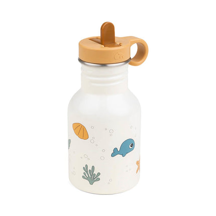 Done by Deer Thermosfles Sea Friends Beige koop je bij Babywinkel