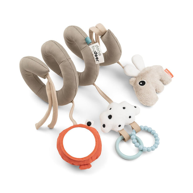 Done by Deer Wagenspanner Happy Clouds Sand koop je bij Babywinkel