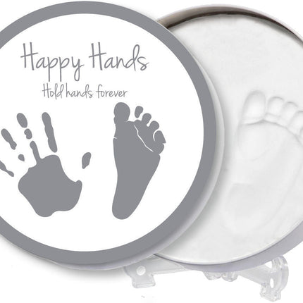 Dooky Afdrukset Happy Hands Rond Klei Blik koop je bij Babywinkel
