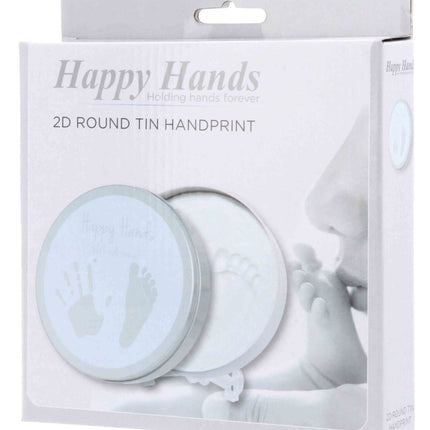 Dooky Afdrukset Happy Hands Rond Klei Blik koop je bij Babywinkel