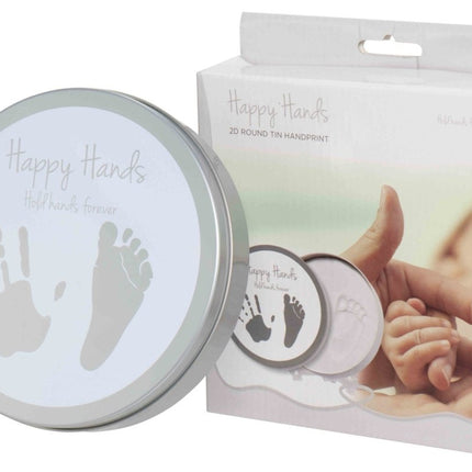 Dooky Afdrukset Happy Hands Rond Klei Blik koop je bij Babywinkel