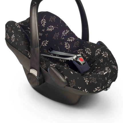 Dooky Autostoelhoes Leaves zwart 72cm koop je bij Babywinkel