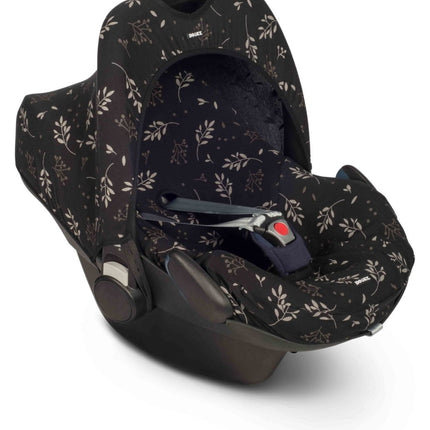 Dooky Autostoelhoes Leaves zwart 72cm koop je bij Babywinkel