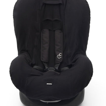 Dooky Autostoelhoes Seat Cover Groep 1 Zwart Uni koop je bij Babywinkel