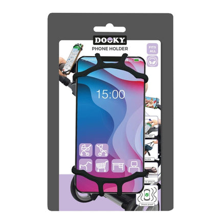 Dooky Telefoonhouder Universeel Zwart koop je bij Babywinkel