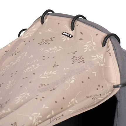 Dooky Zonnekap Universeel Leaves Beige koop je bij Babywinkel