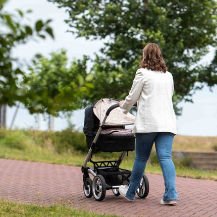 Dooky Zonnekap Universeel Leaves Beige koop je bij Babywinkel