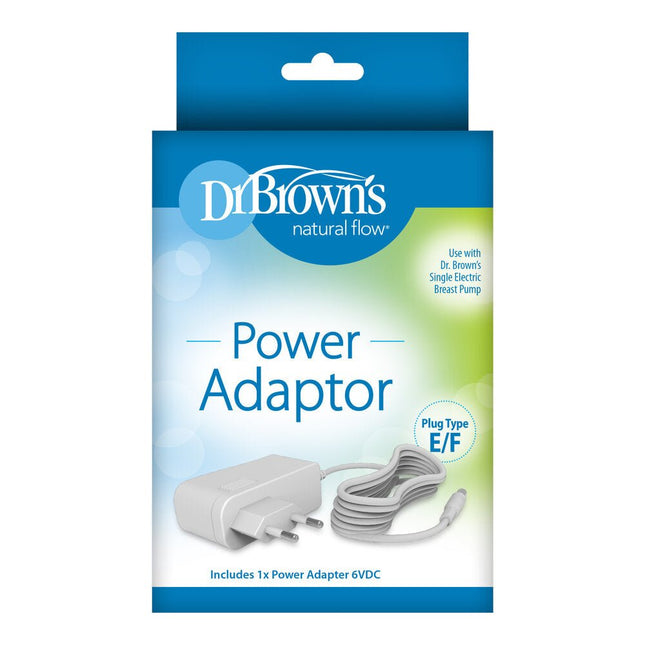 Dr. Brown's Adapter 6V voor elektrische borstkolf koop je bij Babywinkel