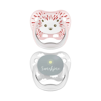 Dr. Brown's Speen Fase 1 Roze 2 - pack animal faces koop je bij Babywinkel