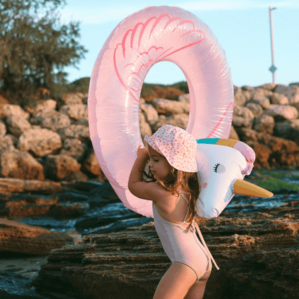 Dreamscape Pink/White Unicorn Zwemband koop je bij Babywinkel