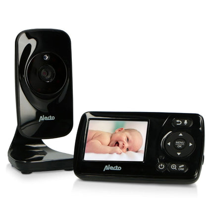 Alecto Babyfoon Dvm - 71Bk Met Camera En 2.4 Inch Kleurenscherm Zwart koop je bij Babywinkel