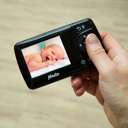 Alecto Babyfoon Dvm - 71Bk Met Camera En 2.4 Inch Kleurenscherm Zwart koop je bij Babywinkel