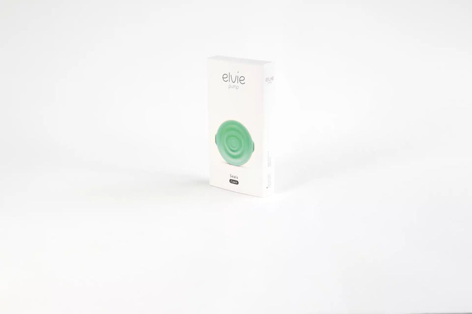 Elvie Afsluitplaatjes Pump Groen 2St koop je bij Babywinkel