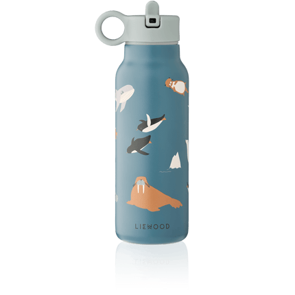 Liewood Waterfles Falk 350Ml Arctic Sea/Ocean View koop je bij Babywinkel