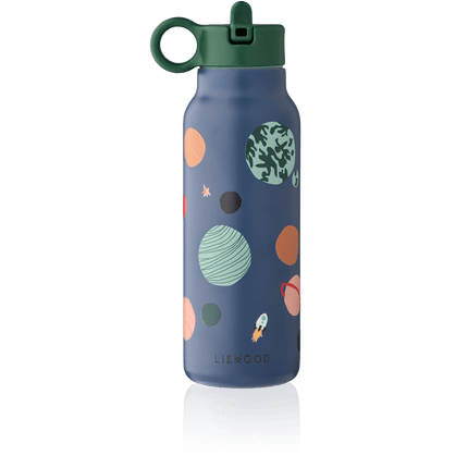 Liewood Waterfles Falk 350Ml Universe/Classic Navy koop je bij Babywinkel