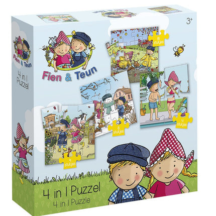 Fien & Teun 4 - In 1 Puzzel koop je bij Babywinkel