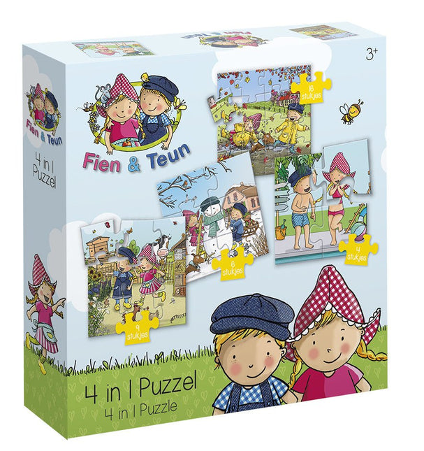 Fien & Teun 4 - In 1 Puzzel koop je bij Babywinkel