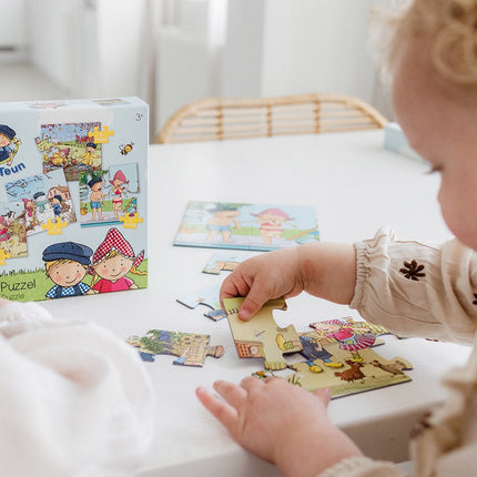 Fien & Teun 4 - In 1 Puzzel koop je bij Babywinkel