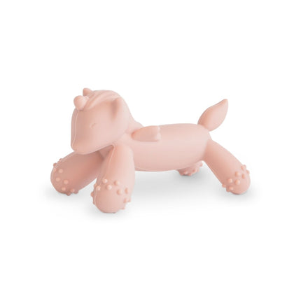 Mushie Bijtring Roze koop je bij Babywinkel