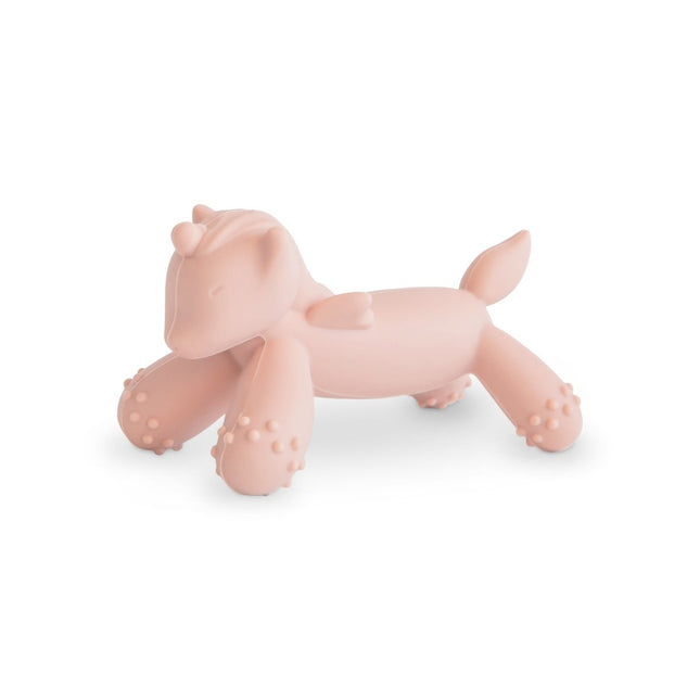 Mushie Bijtring Roze koop je bij Babywinkel