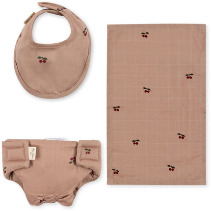 <tc>Konges Sløjd</tc> Dukke tøj sæt Cherry Blush
