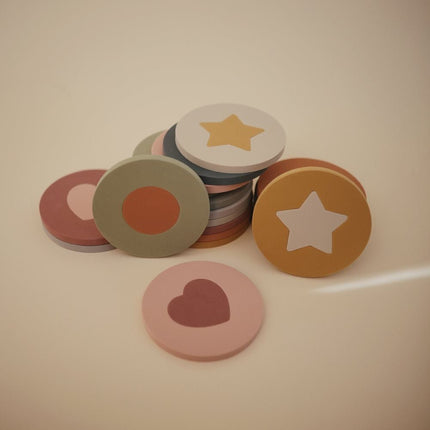 Mushie Badspeelgoed Foam Puzzle koop je bij Babywinkel