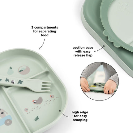 Done by Deer Baby Bestekset Tiny Farm koop je bij Babywinkel