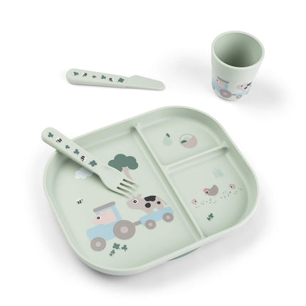 Done by Deer Baby Bestekset Tiny Farm koop je bij Babywinkel