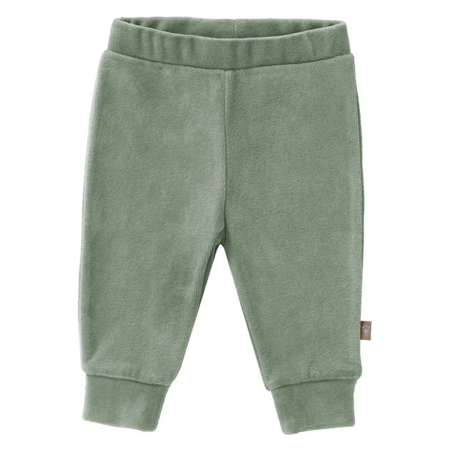 Fresk Baby Broekje Velours Forest Green koop je bij Babywinkel