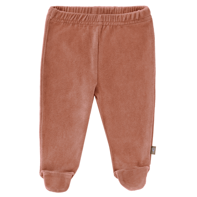Fresk Baby Broekje Velours Met Voet Ash Rose koop je bij Babywinkel
