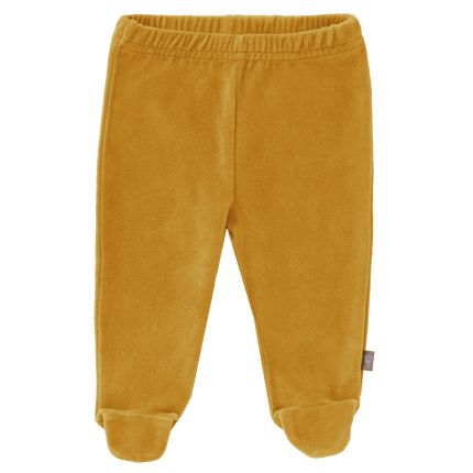 Fresk Baby Broekje Velours Met Voet Mimosa koop je bij Babywinkel
