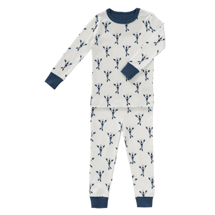 Fresk Baby Pyjama Lobster Indigo Blue 2 - delig koop je bij Babywinkel