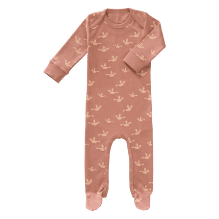 Fresk Baby Pyjama Met Voet Bird koop je bij Babywinkel