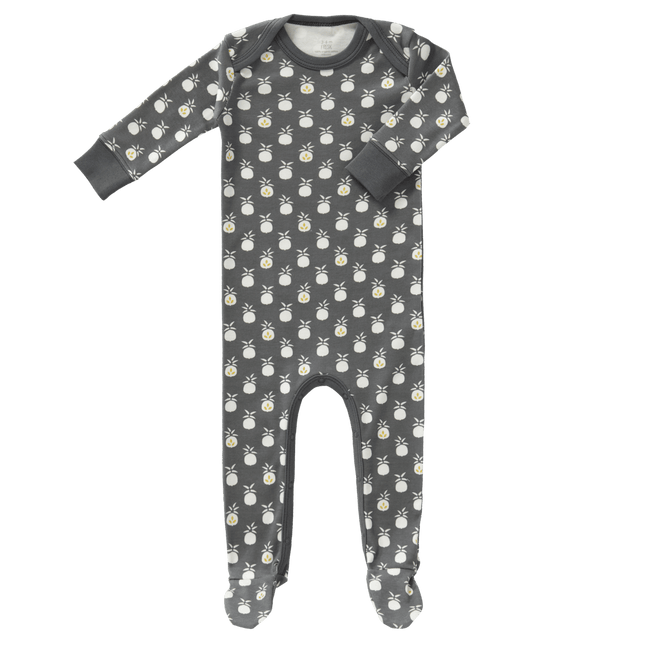 Fresk Baby Pyjama Met Voet Pineapple Antraciet koop je bij Babywinkel