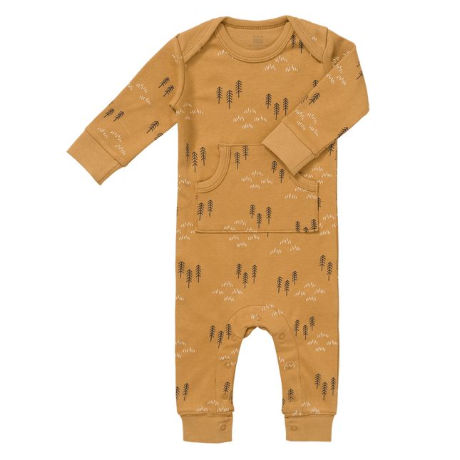 Fresk Baby Pyjama Woods Spruce Yellow koop je bij Babywinkel