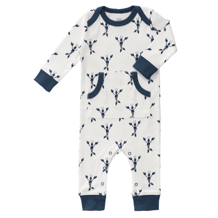Fresk Baby Pyjama Zonder Voet Lobster Indigo Blue koop je bij Babywinkel