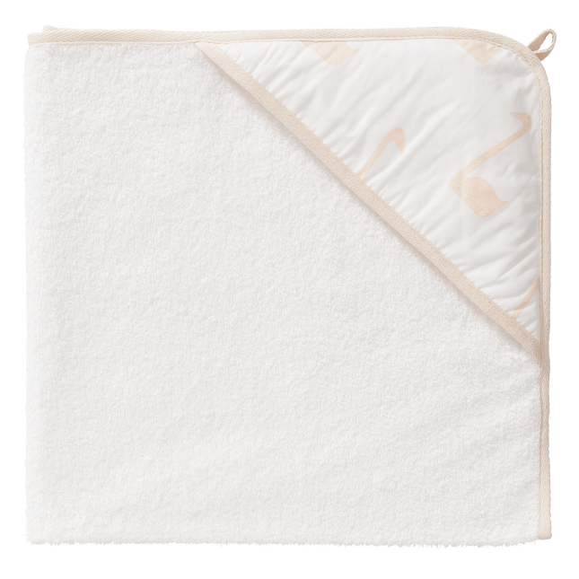 Fresk Badcape Baby Wikkel Diagonals Pale Peach koop je bij Babywinkel