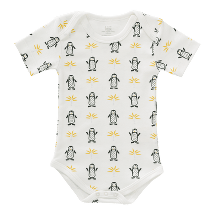 Fresk Romper Korte Mouw Pinguin koop je bij Babywinkel