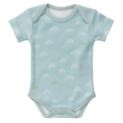 Fresk Romper Korte Mouw Rainbow Ether Blue koop je bij Babywinkel