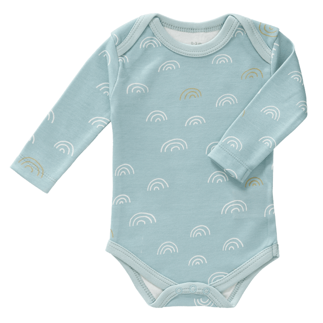 Fresk Romper Lange Mouw Rainbow Ether Blue koop je bij Babywinkel