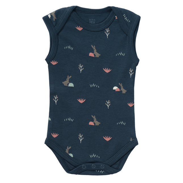 Fresk Romper Rabbit Mood Indigo koop je bij Babywinkel