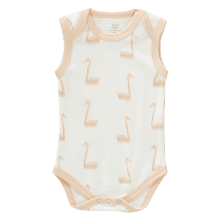 Fresk Romper Zonder Mouw Swan Pale Peach koop je bij Babywinkel