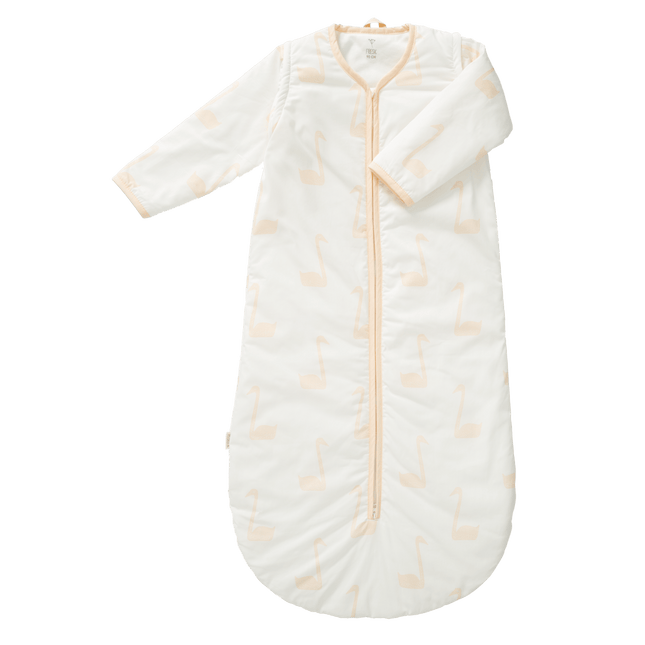 Fresk Slaapzak Baby Winterslaapzak Afristsbare Mouw Swan Pale Peach koop je bij Babywinkel