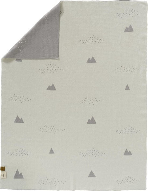 Fresk Wiegdeken Gebreid Ice Mountain 80x100cm koop je bij Babywinkel