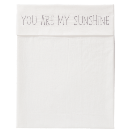 Fresk Wieglaken Sunshine Gull Grey 75x90cm koop je bij Babywinkel