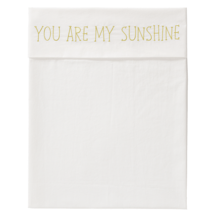 Fresk Wieglaken Sunshine Mimosa 75x90cm koop je bij Babywinkel